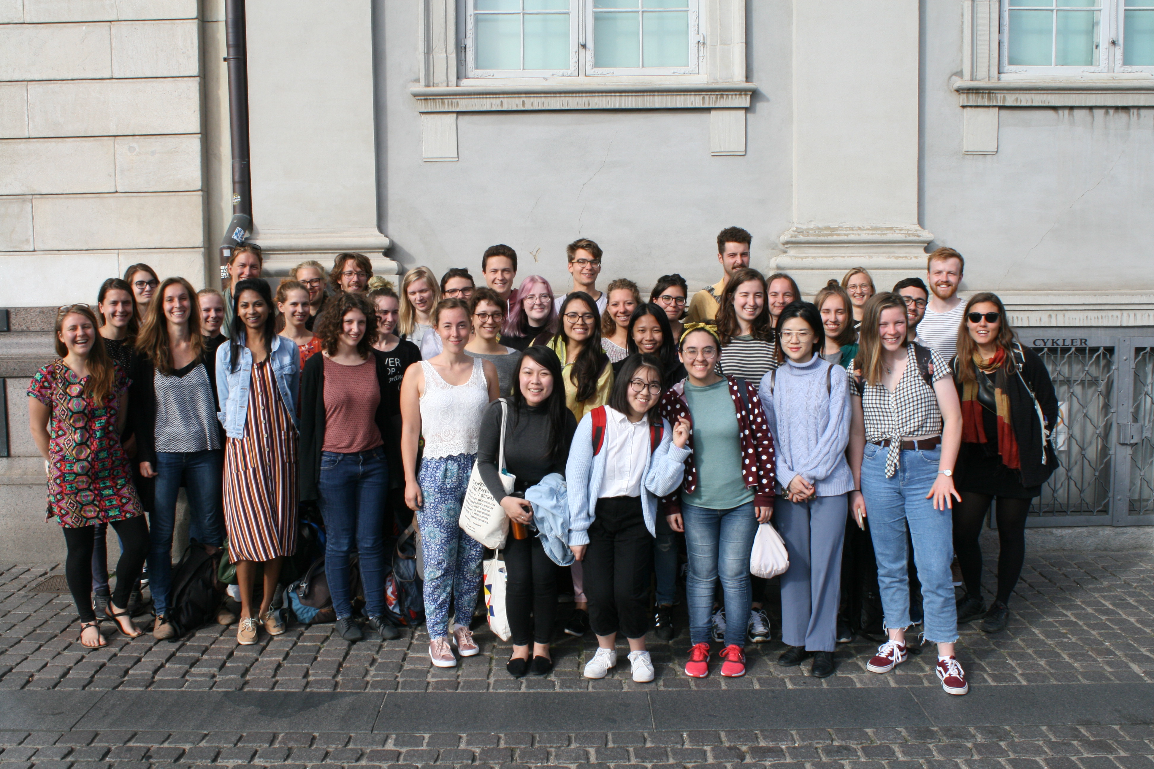 Image of EnvEuro students 2019
